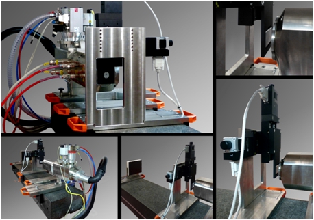 Measurement setup - focal spot sizes